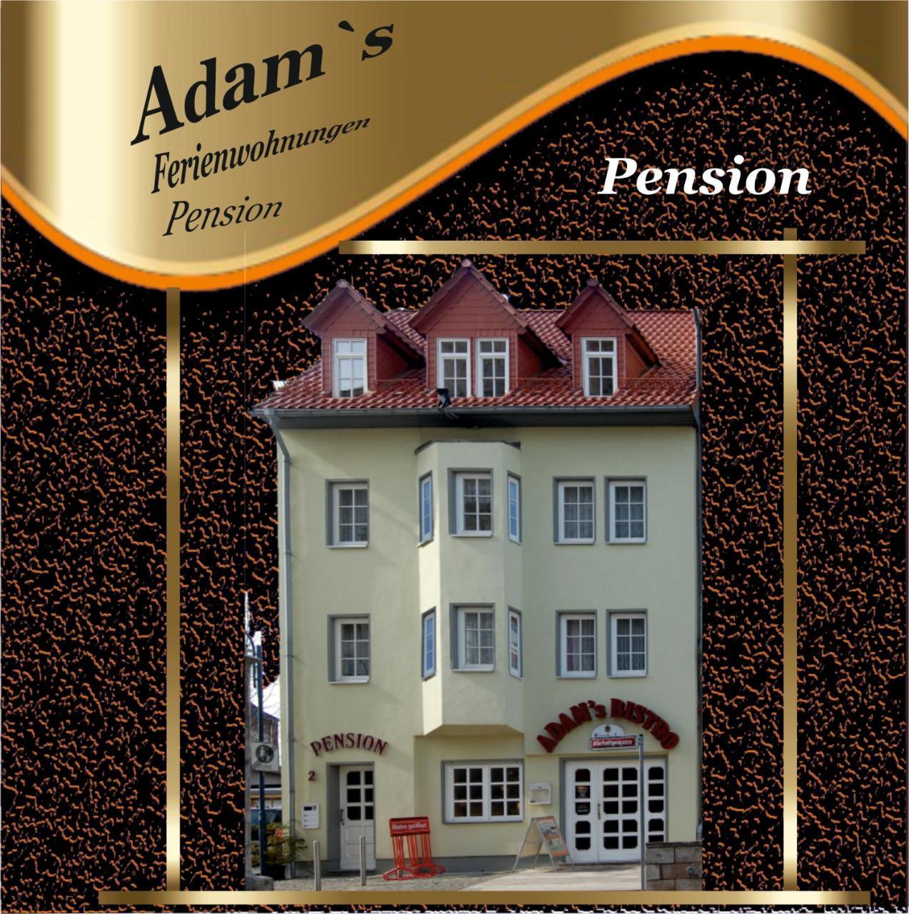 Adams Pension Und Ferienwohnungen Mühlhausen Exterior foto
